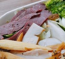 Beef and Chicken Salad