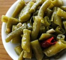 Sour Spicy String Beans