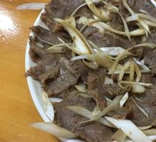 葱拌牛肉