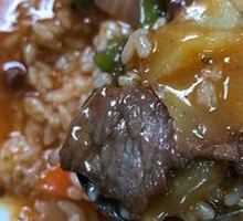 Beef and Potato Rice Bowl
