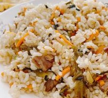 Sour Cabbage Beef Fried Rice