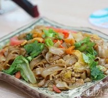 Egg Fried Knife-Cut Noodles
