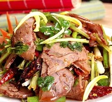 葱拌牛肉