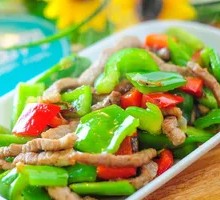 青椒炒牛肉