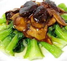 Braised Mushrooms with Chinese Cabbage
