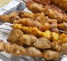 Stinky Tofu Skewers
