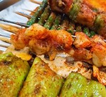 Grilled Chicken Gizzards
