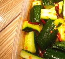 Sweet and Spicy Cucumber
