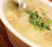 Pork Dumplings in Bone Soup