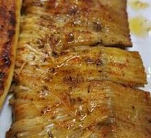 Grilled Enoki Mushrooms
