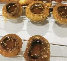 Roasted Button Mushrooms