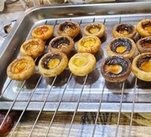 Roasted Button Mushrooms