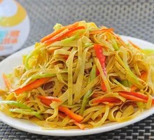 Bell Pepper and Tofu Skin Stir-Fry