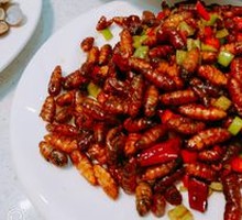 香辣蚕蛹