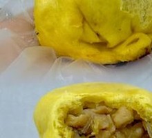 Pumpkin Juice Vegetarian Handmade High-density Market Steamed Bun