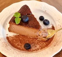 Chocolate Basque Cheesecake