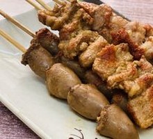Grilled Chicken Hearts