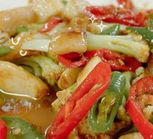 Spicy Cauliflower in Hot Pot