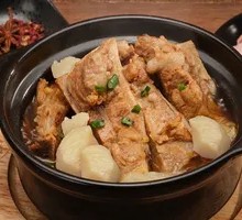 Chicken Wing Cutlet Stewed with Taro