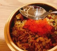 Beef Fried Rice with Salmon Roe