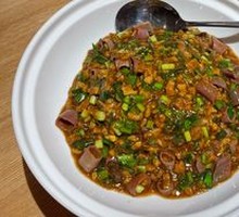 Sea Cucumber Rice Toss