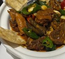 Stir-Fried Free-Range Rooster
