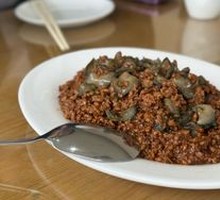 Minced Pork with Sea Cucumber