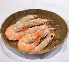 Steamed Sea Shrimp