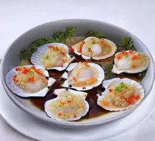 Steamed Scallops