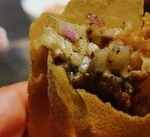 Cheese and Beef Spring Rolls