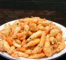 Fried Small River Shrimp