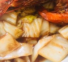 Bok Choy Stir-Fried with Shrimp