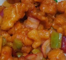 菠萝鸡丁