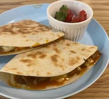 Spicy Beef Cheese Flatbread