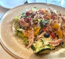 Oil-Sealed Duck with Plum Salad