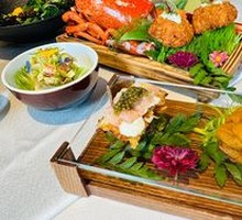 Hokkaido Sea Urchin Sweet Shrimp Potato Stir-Fry Crispy Pancake