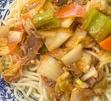 Xinjiang Noodles with Sauce
