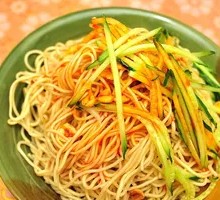 Tomato and Egg Cold Noodles