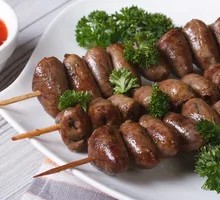 Microwave Chicken Hearts