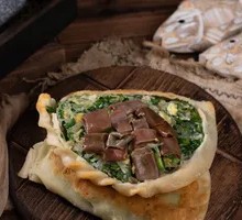 Sea Intestine and Clam Pancake