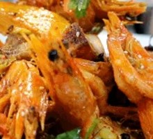 Spicy Stir-Fried Prawns