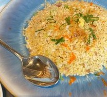 Crab Roe and Scallop Fried Rice