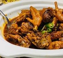 Stir-Fried Local Rooster