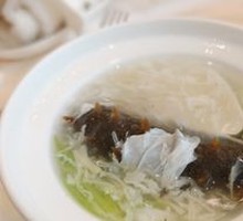 Cucumber and Scallop Stew with Sea Cucumber