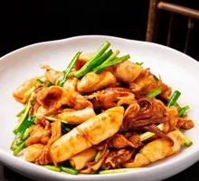 Pork Belly Stir-fried with Penang Fish