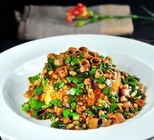 Sea Cucumber Rice Toss