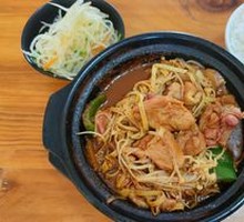 Abalone Sauce Braised Chicken Rice