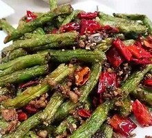 Dry-Fried Green Beans