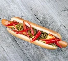 Spicy Chili Hot Dog Roll
