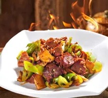 Bell Pepper Beef Heart Stir-fry